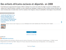 Tablet Screenshot of enfants-esclaves.blogspot.com