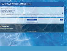 Tablet Screenshot of desafiossaneamentoeambiente.blogspot.com