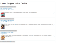 Tablet Screenshot of latest-designer-indian-dresses.blogspot.com