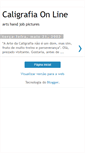 Mobile Screenshot of caligrafia.blogspot.com