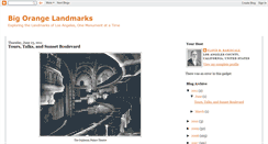 Desktop Screenshot of bigorangelandmarks.blogspot.com