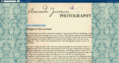 Desktop Screenshot of amandajarmanphotography.blogspot.com