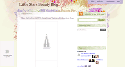 Desktop Screenshot of littlestarsbeauty.blogspot.com