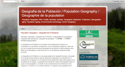 Desktop Screenshot of geografiadepoblacion.blogspot.com
