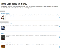 Tablet Screenshot of minhavidadariaumfilme.blogspot.com