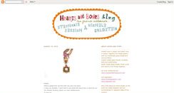 Desktop Screenshot of heartsandbonesstudio.blogspot.com