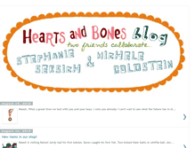 Tablet Screenshot of heartsandbonesstudio.blogspot.com