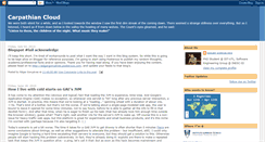Desktop Screenshot of carpathia.blogspot.com