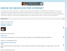 Tablet Screenshot of indicenegociosmultinivel.blogspot.com