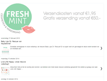 Tablet Screenshot of freshmintcosmetics.blogspot.com