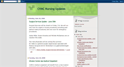 Desktop Screenshot of cvmcnursingupdates.blogspot.com