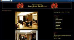 Desktop Screenshot of kempinskijakarta.blogspot.com