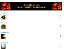 Tablet Screenshot of kempinskijakarta.blogspot.com