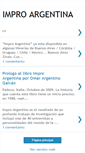 Mobile Screenshot of impro-argentina.blogspot.com