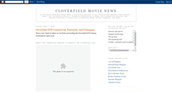 Desktop Screenshot of cloverfield-project.blogspot.com