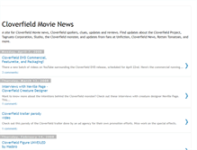 Tablet Screenshot of cloverfield-project.blogspot.com