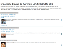 Tablet Screenshot of loschicosdeoro.blogspot.com