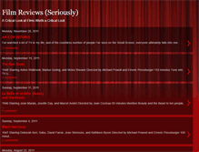 Tablet Screenshot of filmreviewsseriously.blogspot.com