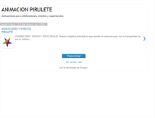 Tablet Screenshot of animacionpirulete.blogspot.com