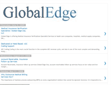 Tablet Screenshot of globaledgeusa.blogspot.com