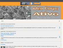 Tablet Screenshot of meucorpoativo.blogspot.com