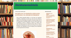 Desktop Screenshot of literaturaconciencia.blogspot.com