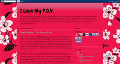 Desktop Screenshot of ilovemypov.blogspot.com