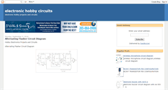 Desktop Screenshot of electronic-hobby-circuits.blogspot.com