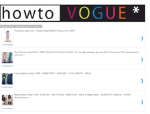 Tablet Screenshot of howtovogue.blogspot.com