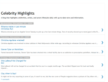 Tablet Screenshot of celebrityhighlights.blogspot.com
