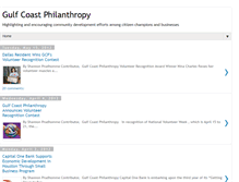 Tablet Screenshot of gulfcoastphilanthropy.blogspot.com