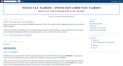 Desktop Screenshot of noticias-seo-yahoo.blogspot.com