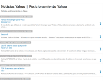 Tablet Screenshot of noticias-seo-yahoo.blogspot.com