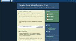 Desktop Screenshot of islingtonconservatives.blogspot.com