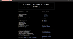 Desktop Screenshot of elrincondelpoema.blogspot.com