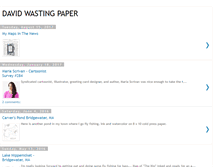 Tablet Screenshot of david-wasting-paper.blogspot.com