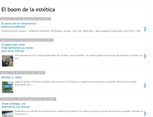 Tablet Screenshot of elboomdelaestetica.blogspot.com