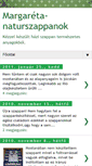 Mobile Screenshot of margareta-szappanok.blogspot.com