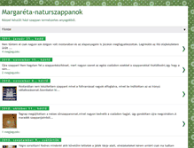 Tablet Screenshot of margareta-szappanok.blogspot.com