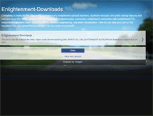 Tablet Screenshot of enlightenment-downloads.blogspot.com