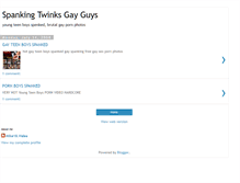 Tablet Screenshot of free-spankingtwinks.blogspot.com