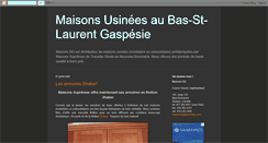 Desktop Screenshot of maison-usinee.blogspot.com