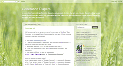 Desktop Screenshot of generationdiapers.blogspot.com