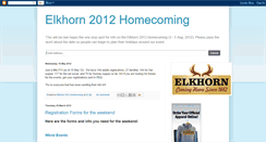 Desktop Screenshot of elkhorn2012homecoming.blogspot.com