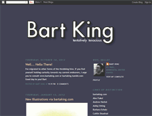 Tablet Screenshot of bartking.blogspot.com