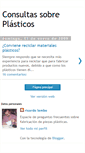 Mobile Screenshot of consultasdeplasticos.blogspot.com