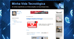 Desktop Screenshot of minhavidatecnologica.blogspot.com