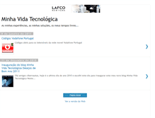 Tablet Screenshot of minhavidatecnologica.blogspot.com