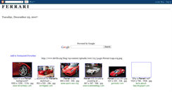 Desktop Screenshot of ferrari-mycar.blogspot.com