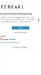 Mobile Screenshot of ferrari-mycar.blogspot.com
